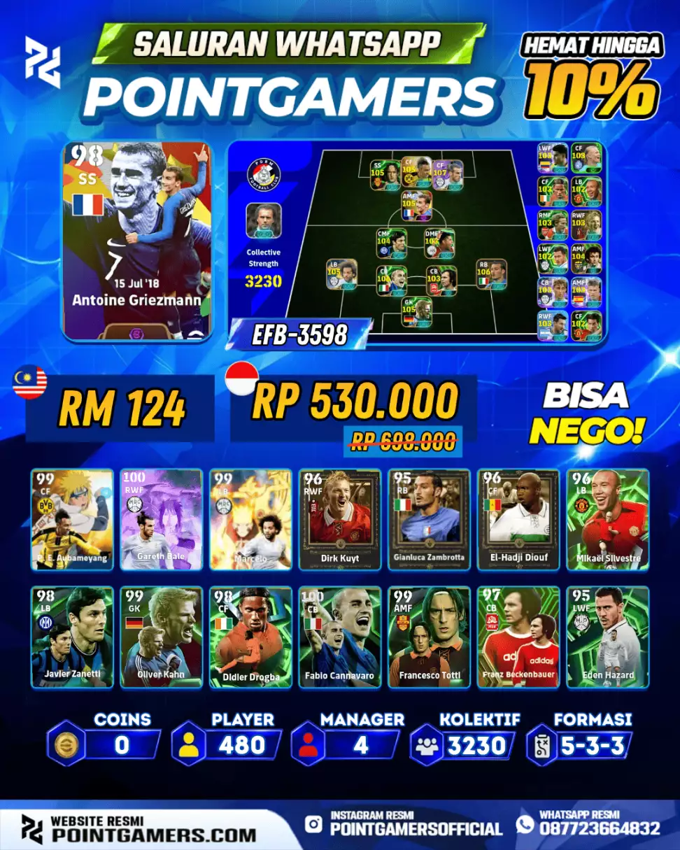 ANTOINE GRIEZMAN 98 1