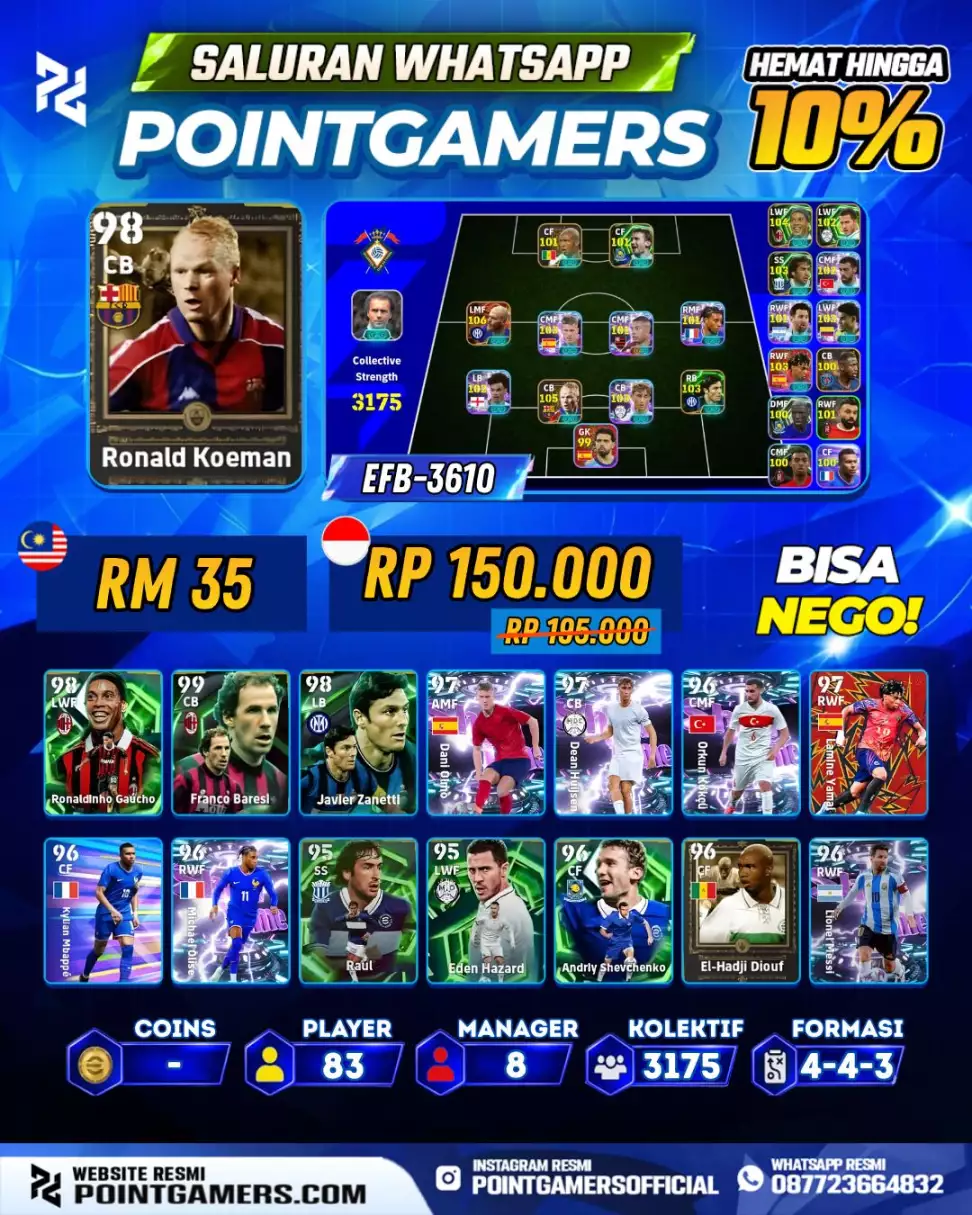 RONALD KOEMAN 98 1