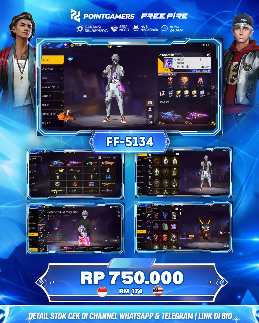 EVO MAX 2, SG2 EVO + BUNNY 1