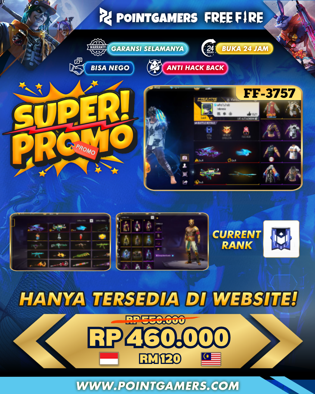 PROMO 3 EVO OTW 2 MAX , SG² MAMBA 2RASA 1
