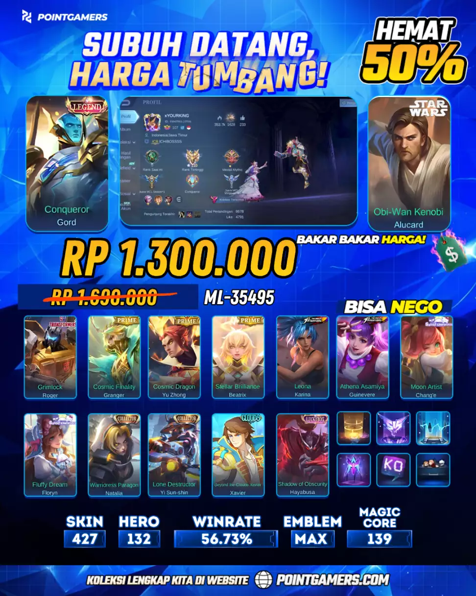 GORD LEGEND, ALUCARD STAR WARS 1