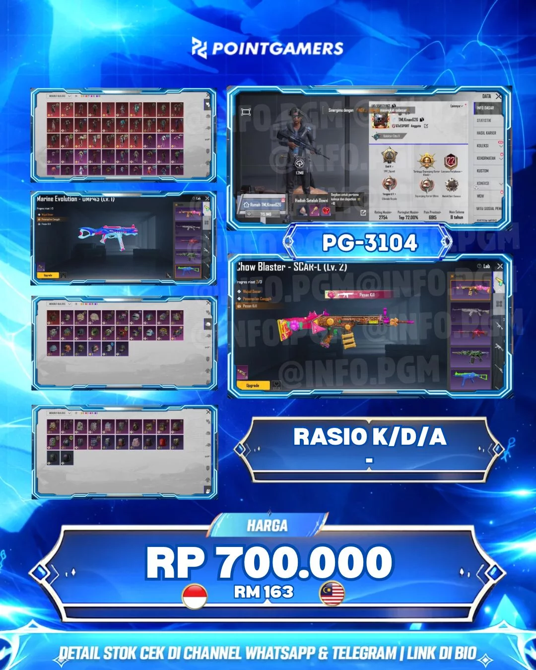 UMP MARINE EVOLUTION LV 1, SCAR L CHOW BLASTER LV 2 1