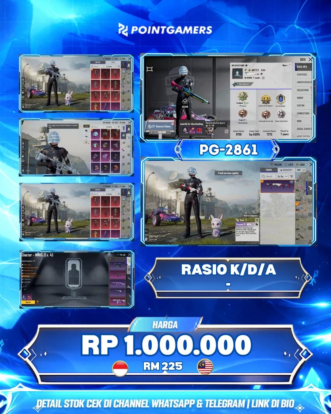 M4 GLACIER LV 4, S1897 SPLENDID ASSAULT LV2 1