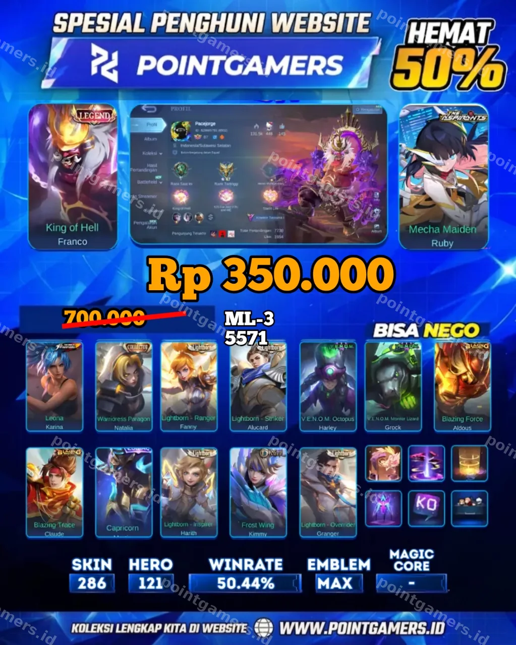 Franco legend, ruby aspirant 1