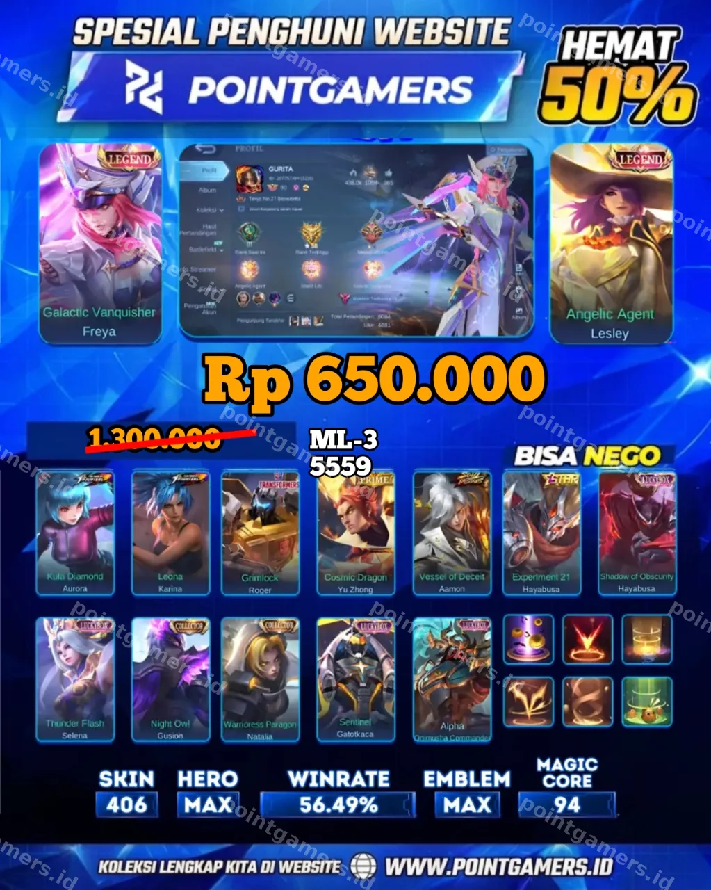 Lesley legend, freya legend 1