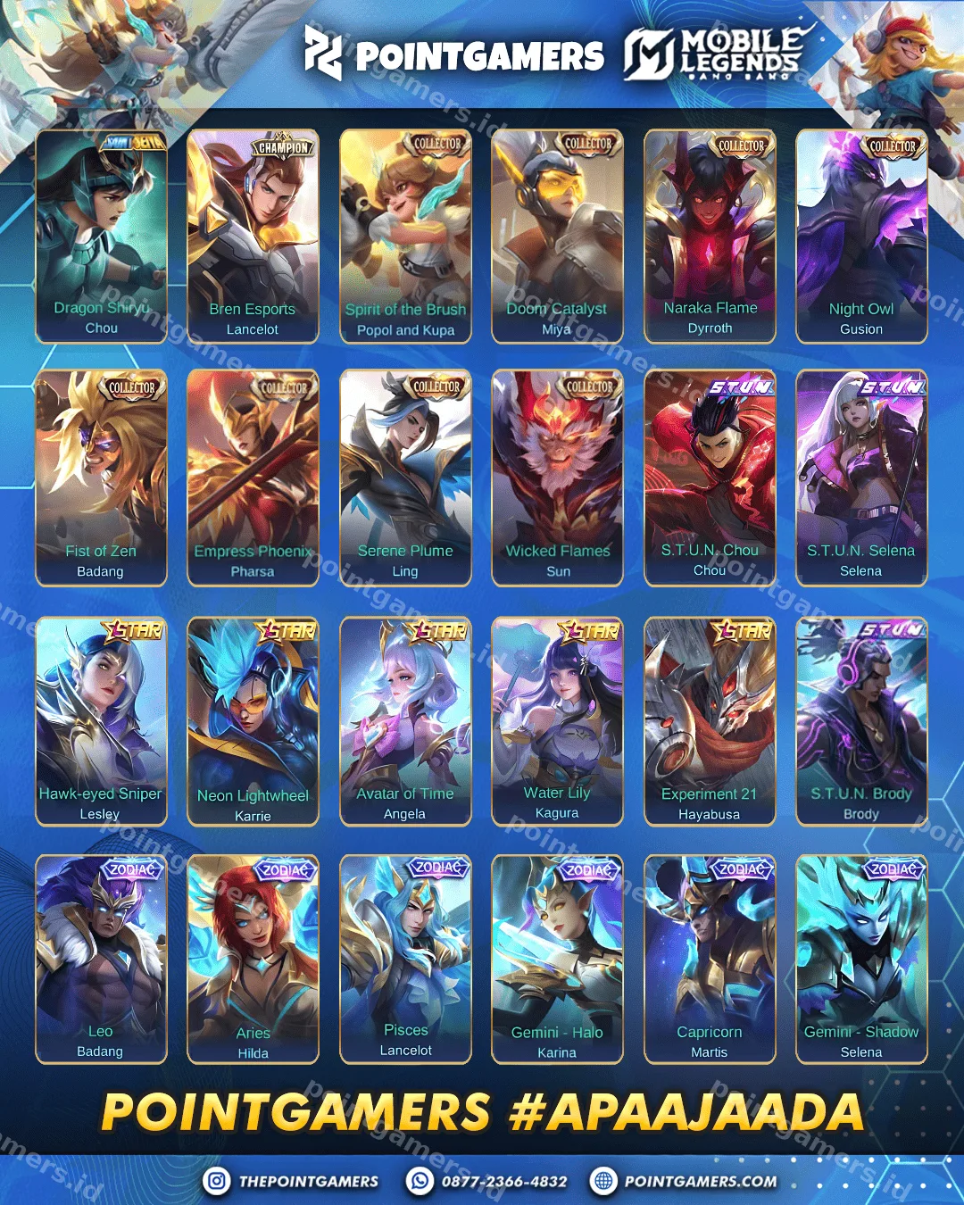 Gusion 11.11,haya, 11.11 3