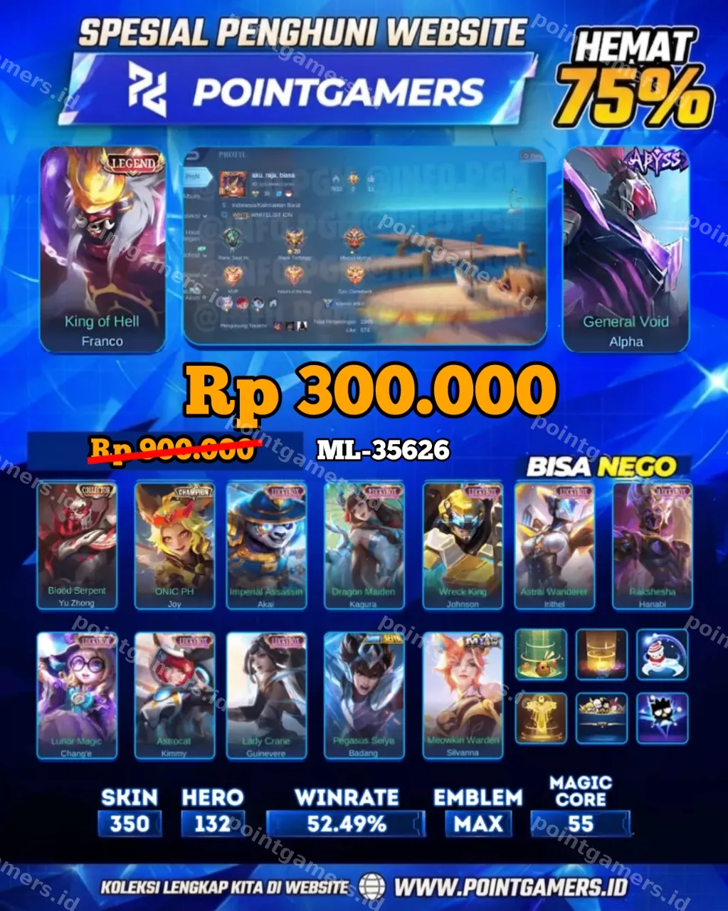 Franco legend, alpha abyys 1