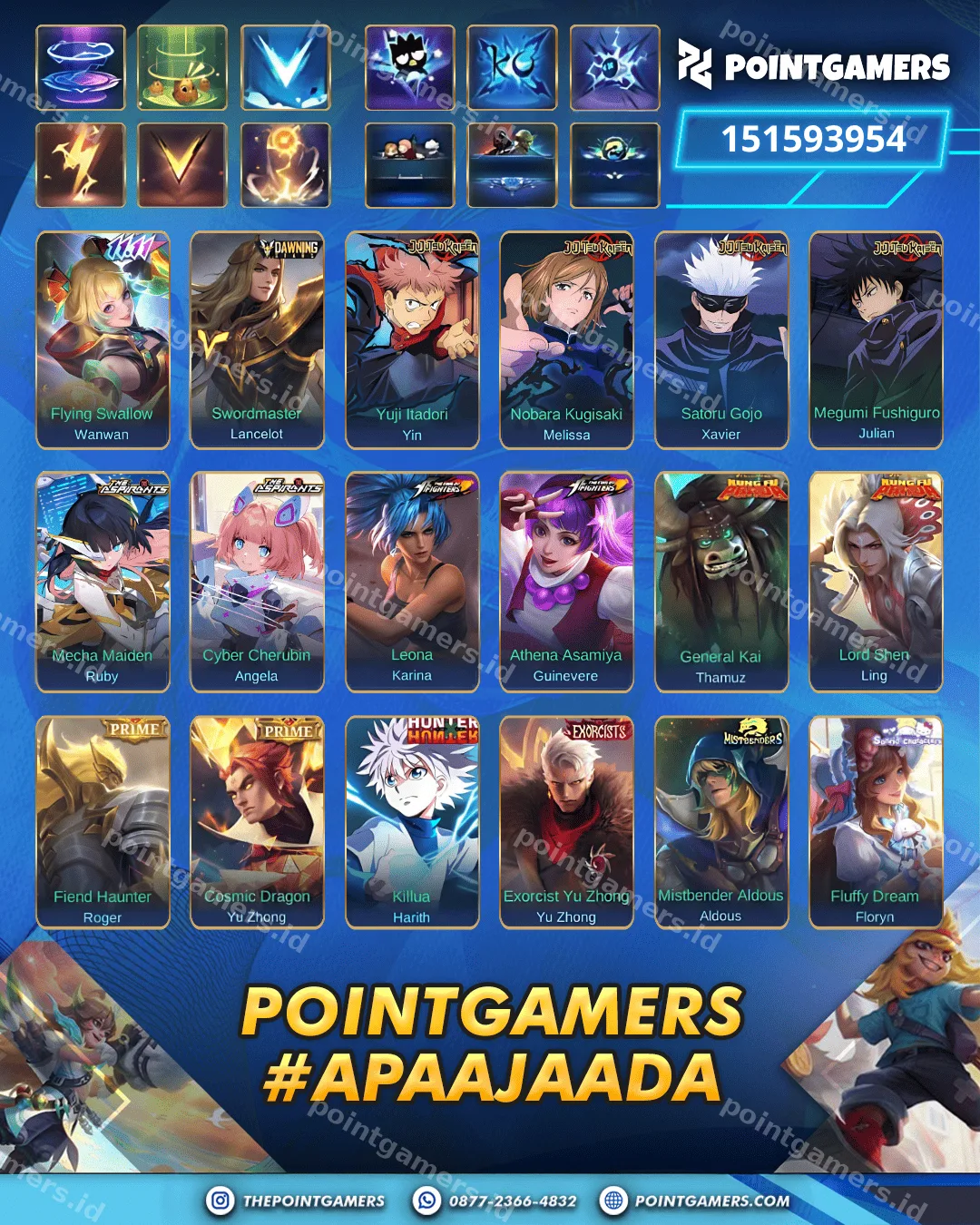 Gusion 11.11,haya, 11.11 2