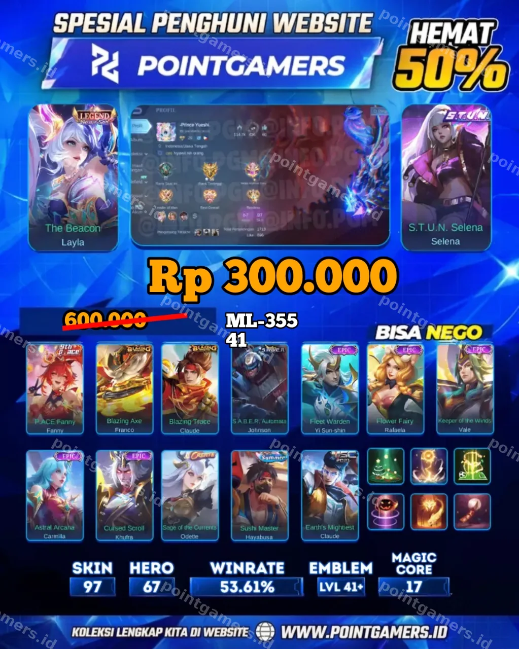 Layla legend, selena stun 1